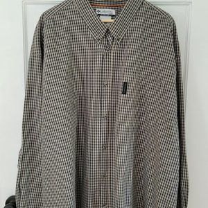 Men's Columbia Button Down Size 4XL